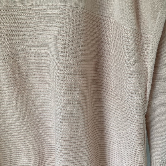 Lane Bryant Womens Cardigan Sweater Peach Long Sleeve Open Front Ribbed Sz 14/16 - Picture 7 of 8